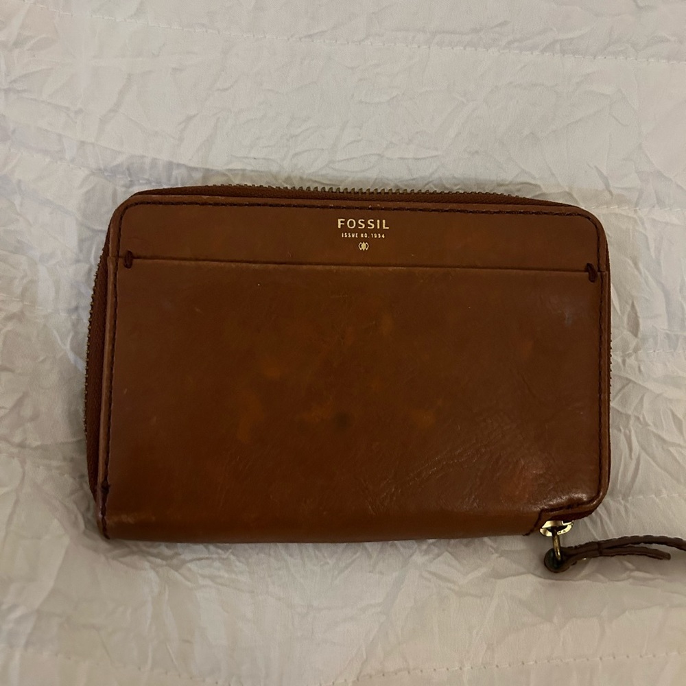Fossil Zipper Wallet